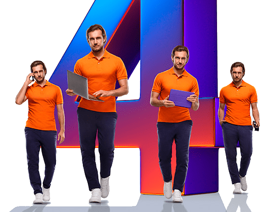 Великолепная четверка Ростелеком в посёлок Ломоватка (Вологодская область)